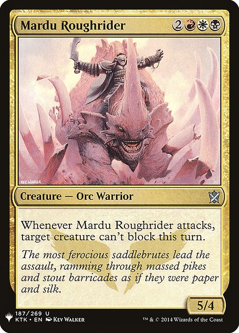 Mardu Roughrider - Nonfoil