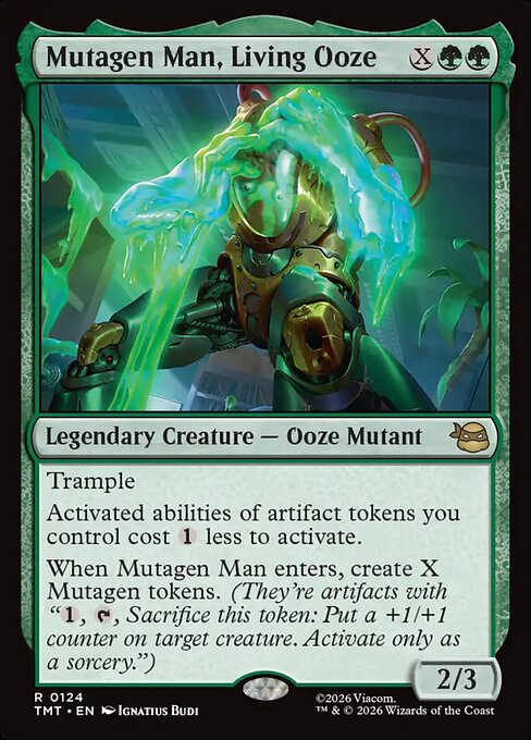 Mutagen Man, Living Ooze - Nonfoil