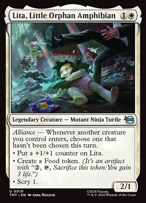Lita, Little Orphan Amphibian - Nonfoil