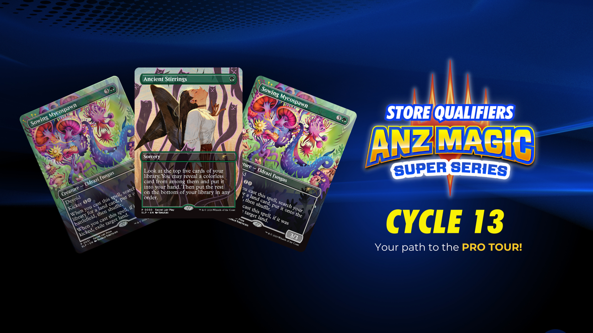 ANZ Super Series Cycle 13 - Modern Store Qualifier - June 7