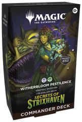 Magic: The Gathering - Secrets of Strixhaven Witherbloom Pestilence Commander Deck