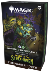 Magic: The Gathering - Secrets of Strixhaven Witherbloom Pestilence Commander Deck