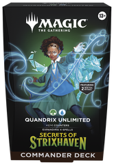 Magic: The Gathering - Secrets of Strixhaven Quandrix Unlimited Commander Deck