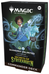 Magic: The Gathering - Secrets of Strixhaven Quandrix Unlimited Commander Deck