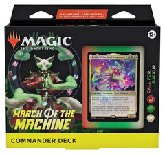 Magic: The Gathering - March of the Machine Call for Backup Commander Deck