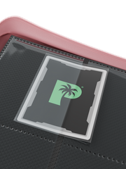Stealth 12 Pocket Zip Binder - Pink
