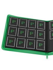 Collector's Series 12 Pocket Zip Binder - Green