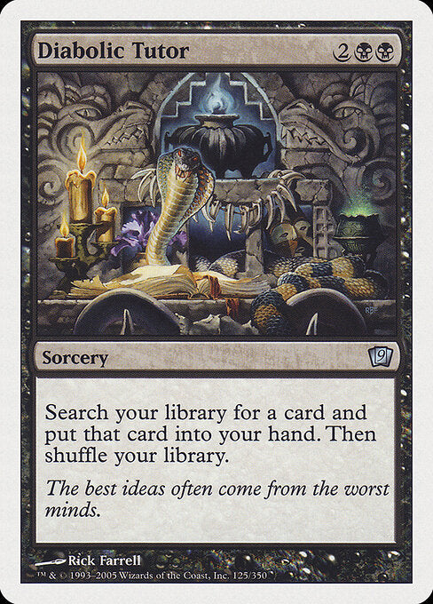 Diabolic Tutor - Nonfoil