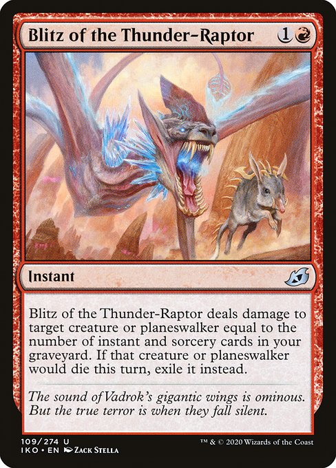 Blitz of the Thunder-Raptor - Nonfoil
