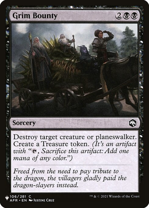 Grim Bounty - Nonfoil