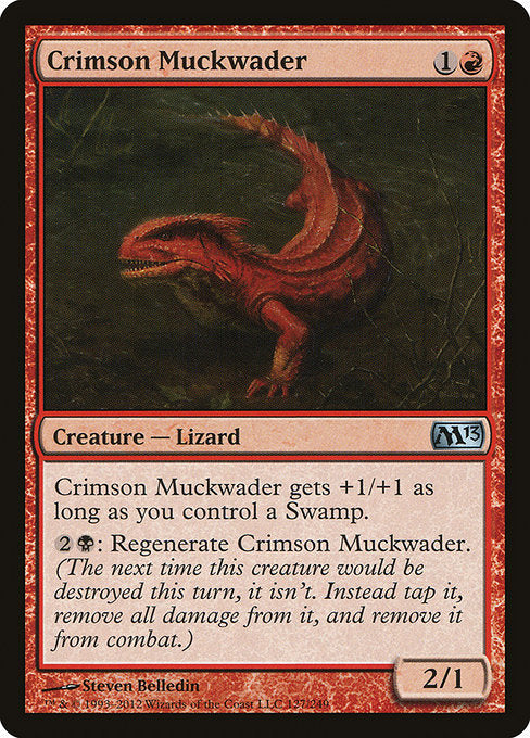 Crimson Muckwader - Nonfoil