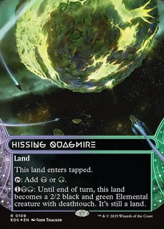 Hissing Quagmire (Borderless - Galaxy Foil)