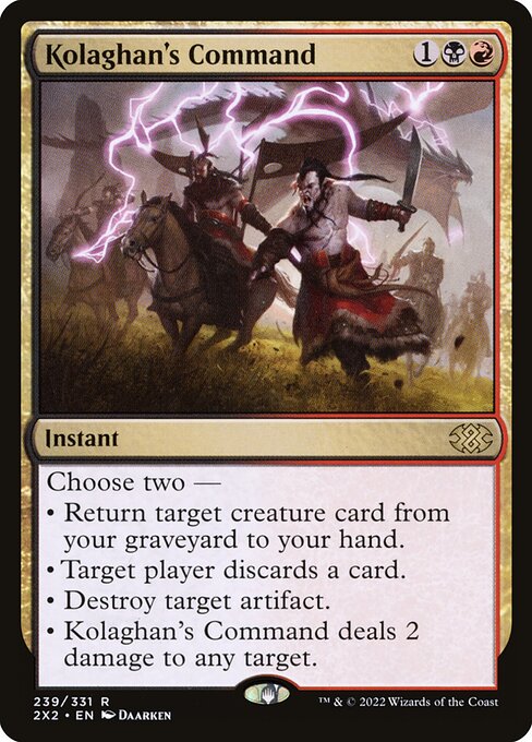 Kolaghan's Command - Nonfoil