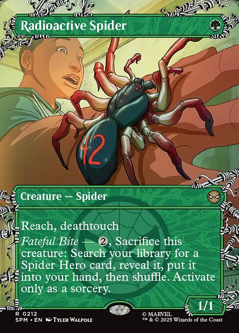 Radioactive Spider - Nonfoil