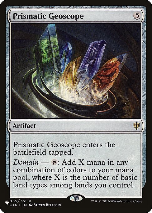 Prismatic Geoscope - Nonfoil
