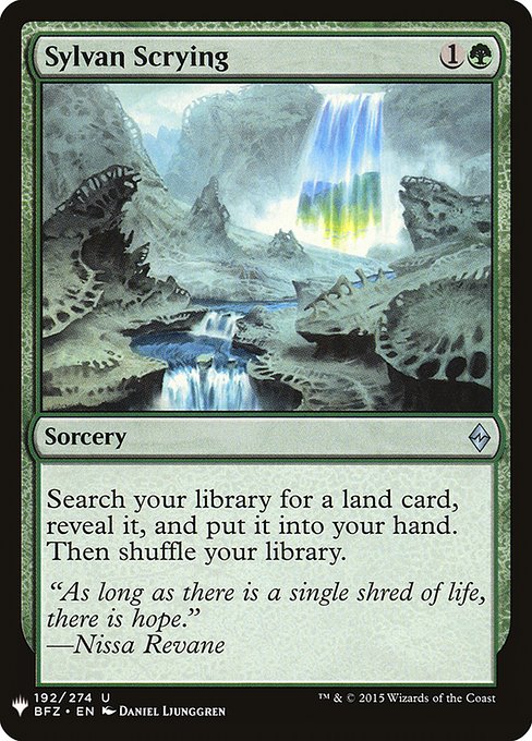 Sylvan Scrying - Nonfoil