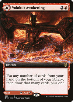 Valakut Awakening // Valakut Stoneforge (Extended Art)