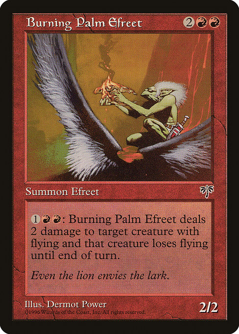 Burning Palm Efreet - Nonfoil