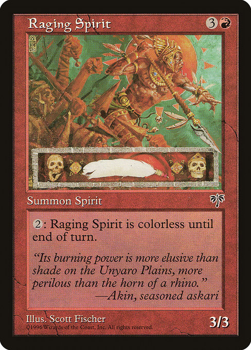 Raging Spirit - Nonfoil