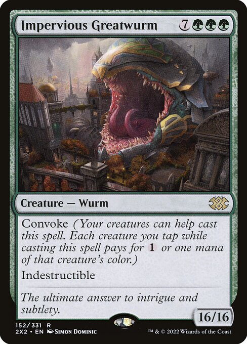 Impervious Greatwurm - Nonfoil