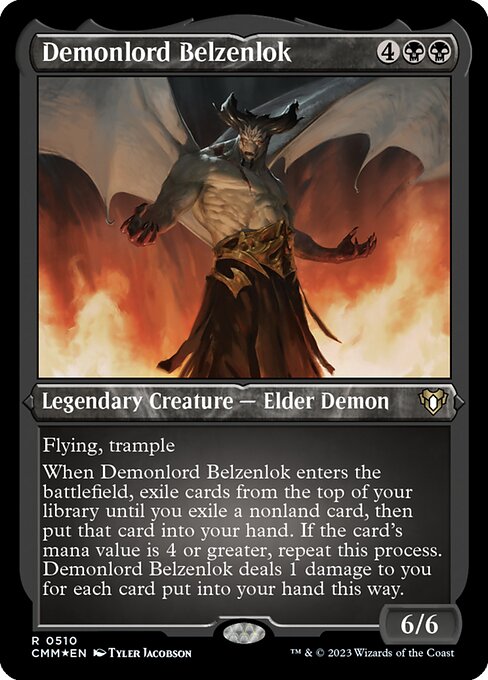 Demonlord Belzenlok - Etched