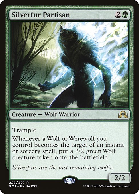 Silverfur Partisan - Nonfoil