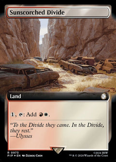 Sunscorched Divide (Extended Art - Surge Foil)