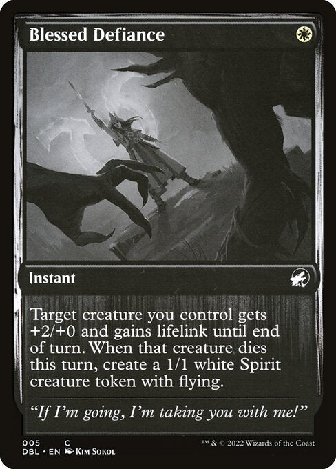 Blessed Defiance - Nonfoil