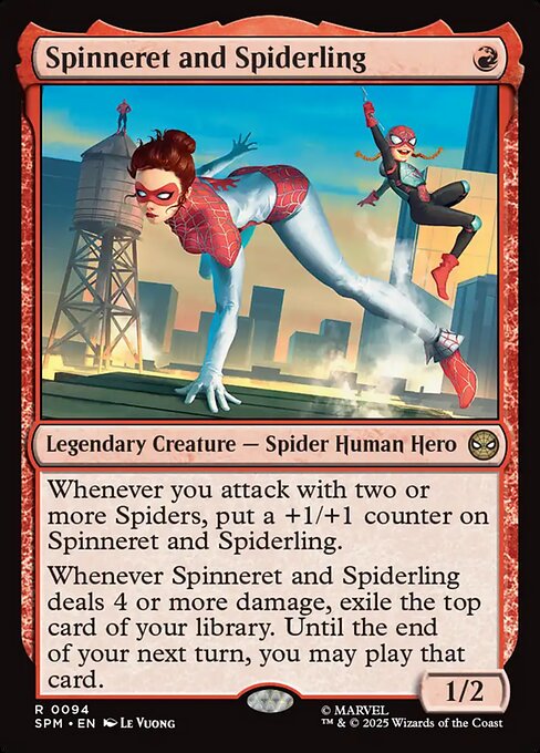 Spinneret and Spiderling - Nonfoil