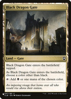 Black Dragon Gate (CLB-347)