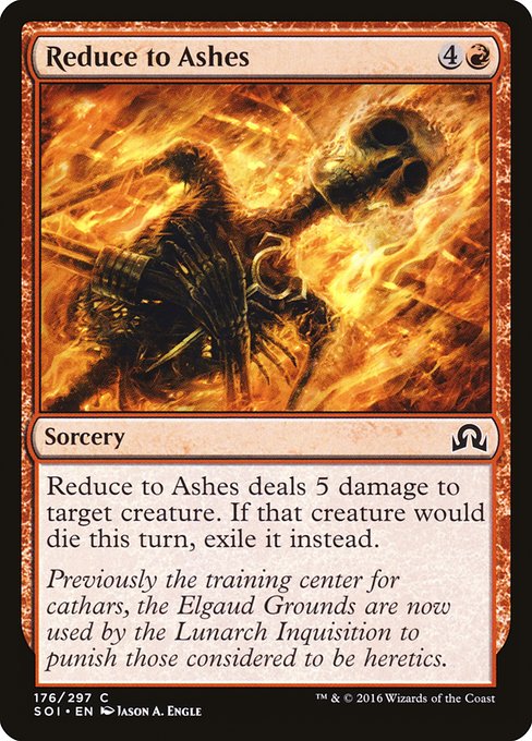 Reduce to Ashes - Nonfoil