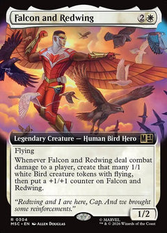 Falcon and Redwing (Extended Art)