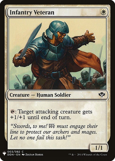 Infantry Veteran - Nonfoil
