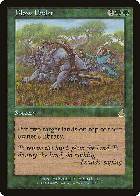 Plow Under - Nonfoil