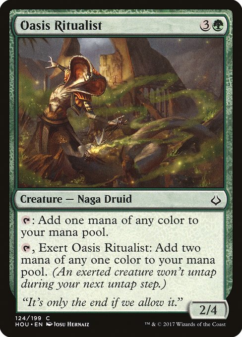 Oasis Ritualist - Nonfoil