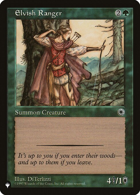 Elvish Ranger - Nonfoil