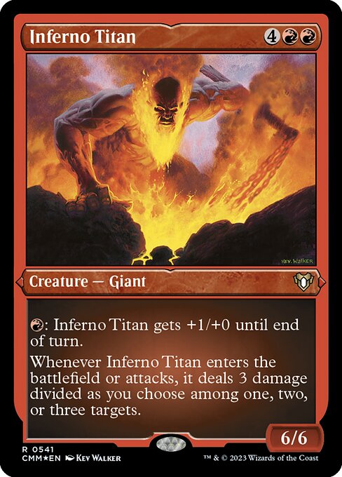 Inferno Titan - Etched