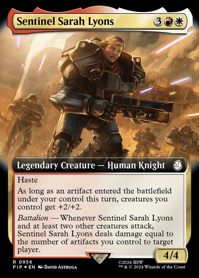 Sentinel Sarah Lyons (Extended Art - Surge Foil)