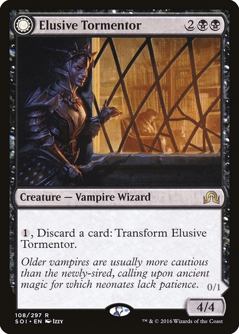 Elusive Tormentor // Insidious Mist - Nonfoil