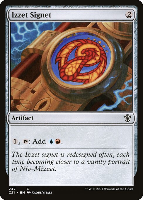 Izzet Signet - Nonfoil