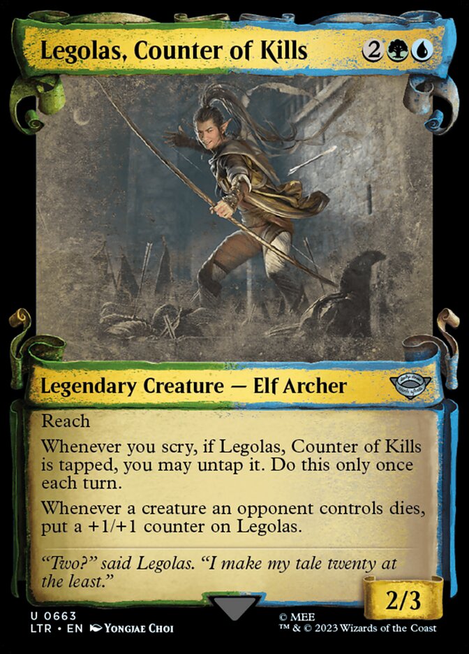 Legolas, Counter of Kills (Showcase)