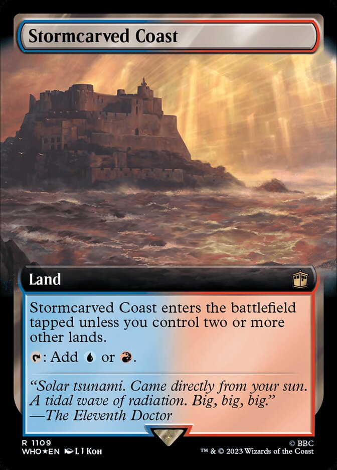 Stormcarved Coast (Extended Art - Surge Foil)