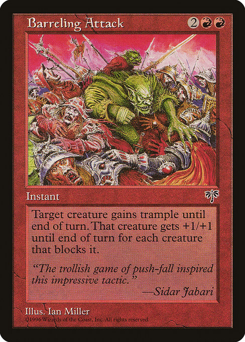 Barreling Attack - Nonfoil