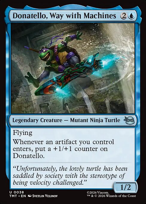 Donatello, Way with Machines - Nonfoil