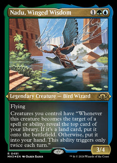Nadu, Winged Wisdom (Etched Foil)