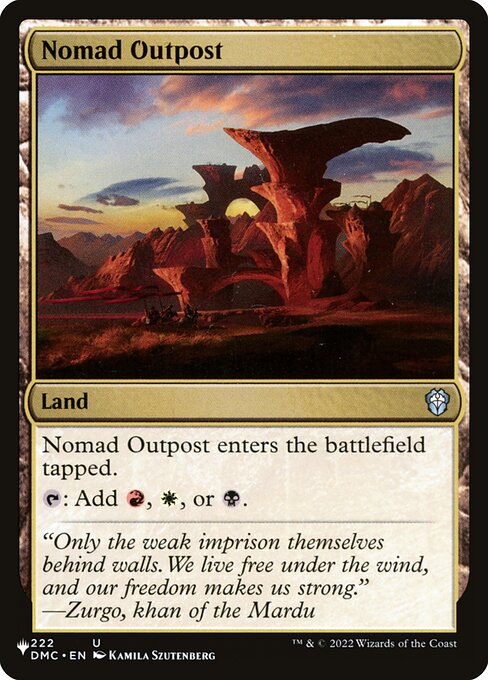 Nomad Outpost - Nonfoil