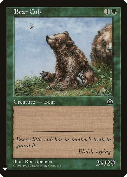 Bear Cub - Nonfoil