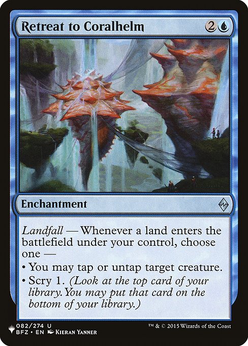 Retreat to Coralhelm - Nonfoil
