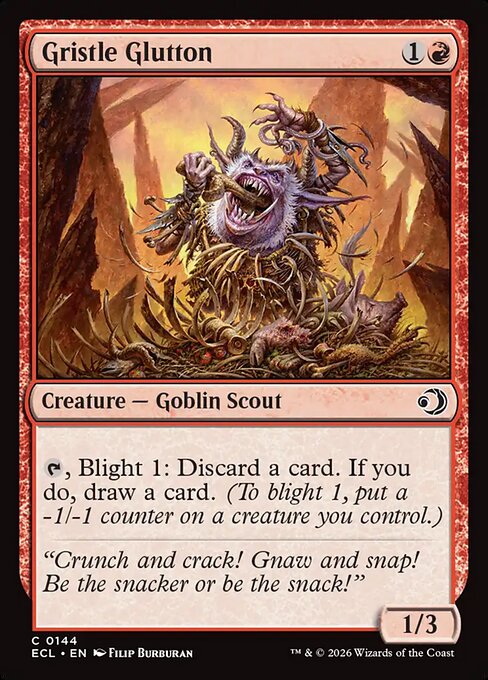 Gristle Glutton - Nonfoil