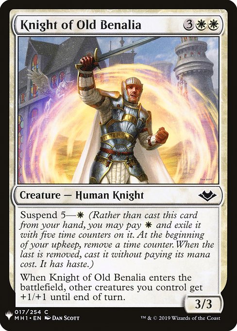 Knight of Old Benalia - Nonfoil